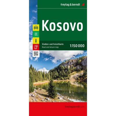 Freytag & Berndt mapa Kosovo 1:150 t. – Hledejceny.cz