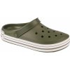 Dámské žabky a pantofle Crocs Off Court Logo Clog Army Green