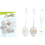 Vajíčka plast 4cm/12ks mix 2221408 – Hledejceny.cz