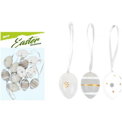 Vajíčka plast 4cm/12ks mix 2221408 – Hledejceny.cz