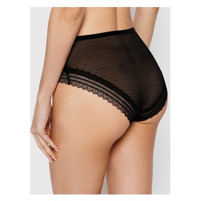 Triumph Klasické kalhotky s vysokým pasem Tempting Tulle 10210008 Černá – Hledejceny.cz