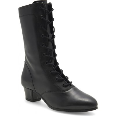 Rumpf Šněrovací kozačky s gumovou podrážkou 8940 černá – Zboží Mobilmania