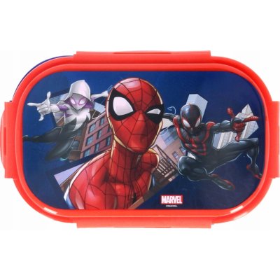 Kids Licensing box na svačinu s vidličkou SP16033 Spiderman