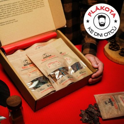 Usušil & Syn Jerky Dárková kazeta na míru 3 x 50 g – Hledejceny.cz