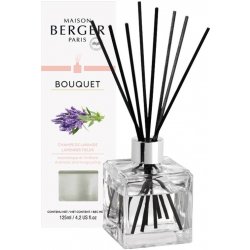 Lampe Berger aroma difuzér Cube Set Levandulové pole 125 ml