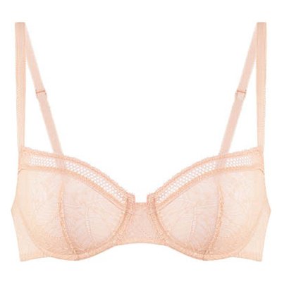 Simone Perele podprsenka HALF CUP 12S330 Sand light pink