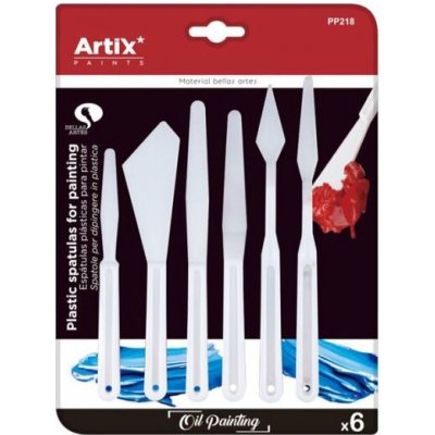 Main Paper S.L. Plastové špachtle sada (6ks) – Zboží Mobilmania