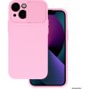 Pouzdro a kryt na mobilní telefon Apple Pouzdro Camshield Soft iPhone 13 Pro Světle růžové