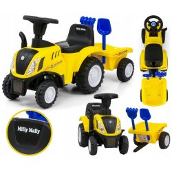 Milly Mally traktor Holland žluté