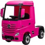 Mamido Elektrické autíčko Mercedes Actros 4x4 2x12V růžová – Zboží Dáma