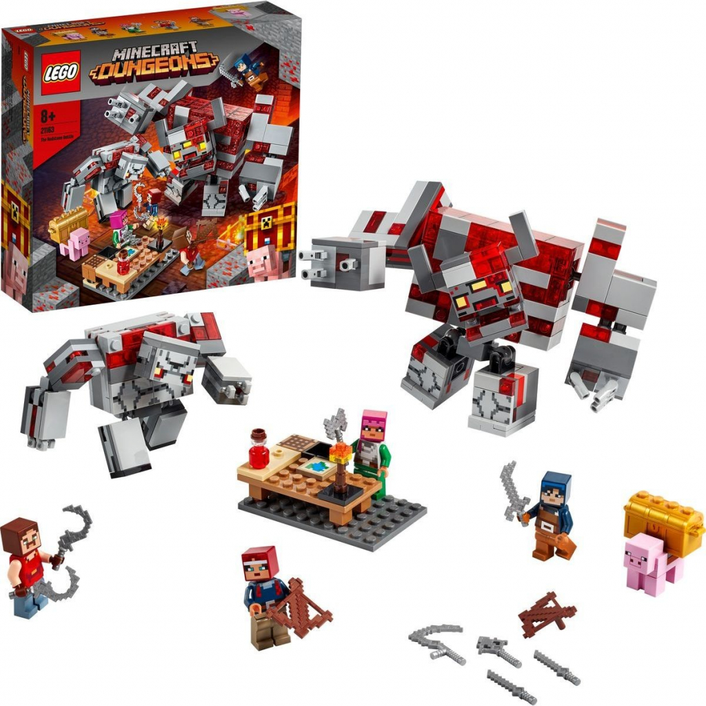 LEGO Minecraft 21163 Bitva o rudit