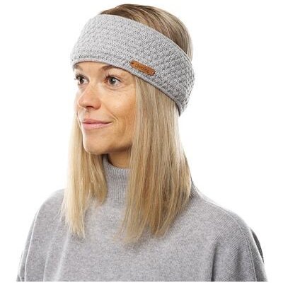 Vlnka Vlněná s podšívkou Moni světle šedá – Zboží Dáma