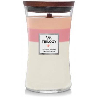 WoodWick Trilogy BLOOMING ORCHARD 609 g – Zbozi.Blesk.cz