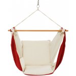 Hamaka závěsné křeslo Butterfly červená / bílá – Sleviste.cz