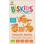BISkids BIO dětské celozrnné mini sušenky s červenou řepou bez přidaného cukru 120 g
