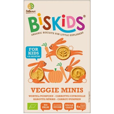 BISkids BIO dětské celozrnné mini sušenky s červenou řepou bez přidaného cukru 120 g – Zbozi.Blesk.cz