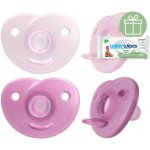 Avent Philips šidítko Soothie dívka 2 ks V003275 – Zbozi.Blesk.cz