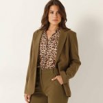 Splývavý blejzr khaki – Zboží Dáma