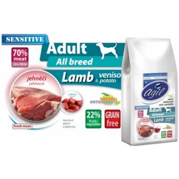 Agil Adult Sensitive Lamb & Venison Grain Free 10 kg