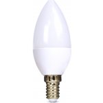 Solight LED žárovka svíčka matná C37 6W, E14, 4000K, 510lm – Zboží Mobilmania