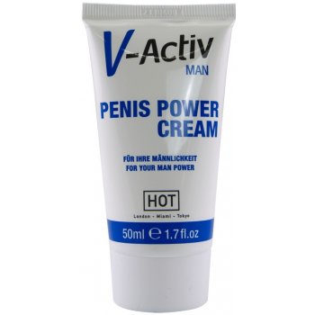 HOT V-ACTIV Penis Power Cream for Men 50ml