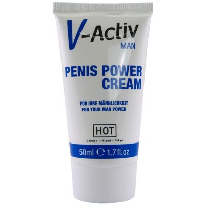 HOT V-ACTIV Penis Power Cream for Men 50ml – Zbozi.Blesk.cz