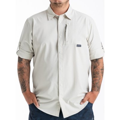Adventer Fishing UV košile s dlouhým rukávem beige – Sleviste.cz