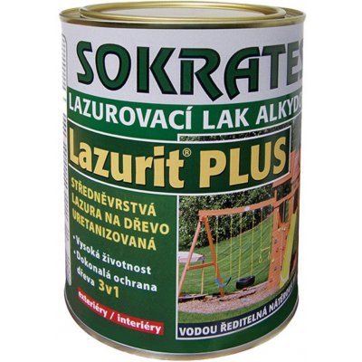 Sokrates Lazurit Plus 0,7 kg tmavý ořech – Zboží Mobilmania