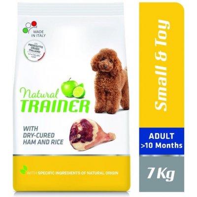 Trainer Natural Small & Toy Adult Prosciutto a ryze 7 kg