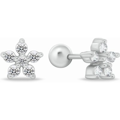 Brilio Silver náušnice EA1092W – Zboží Mobilmania