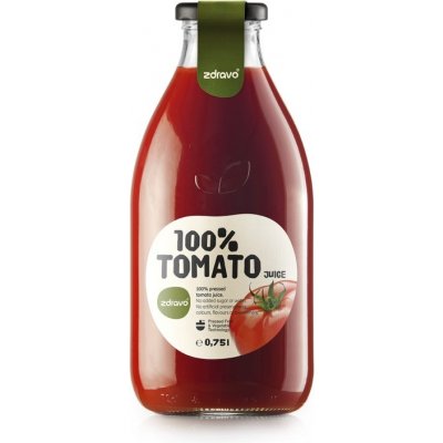Zdravo Organic Šťáva rajče100% 0,75 l