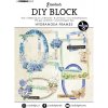 Poznámkový blok Studio Light DIY Blok s výseky Studio Light Hydrangea Frames, A6 Rámečky z hortenzie 24 listů