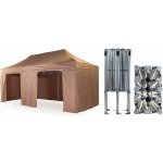 TENTino BIG HEXAGON EXTREME 4x6 m /6 noh 10B - SVĚTLE HNĚDÁ – Hledejceny.cz