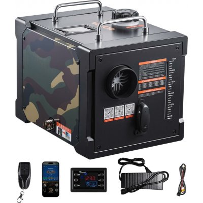 VEVOR XMZ-TB40 přenosné naftové topení All-in-one, 8kW, 12V/24V, 7l nádrž, Bluetooth DDKCYJRQ25N16A38N001V2 | Zboží Auto