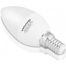 Whitenergy LED žárovka SMD2835 C37 E14 3W teplá bílá