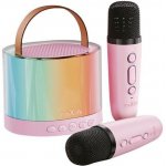 Karaoke set MAXLIFE MXKS 200 Pink – Zboží Dáma