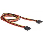 Delock 60133 napájecí kabel SATA 15 Pin samec > SATA 15 Pin samice prodlužující 100 cm – Hledejceny.cz