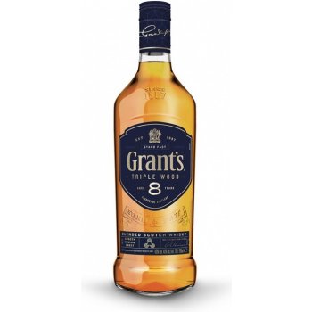 Grant´s Tripple Wood Whisky 40% 0,7 l (holá láhev)