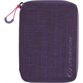 Lifeventure RFid Protected Mini Travel Wallet cestovní peněženka Purple