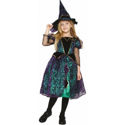 Čarodějka zeleno-černá Albi – Zboží Dáma