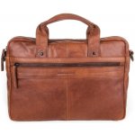 Spikes & Sparrow pánská brandy kožená taška – Zboží Mobilmania