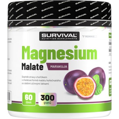 Survival Magnesium Malate 300 g marakuja – Hledejceny.cz