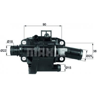 Vzduchový filtr MAHLE LX 513/1 – Hledejceny.cz
