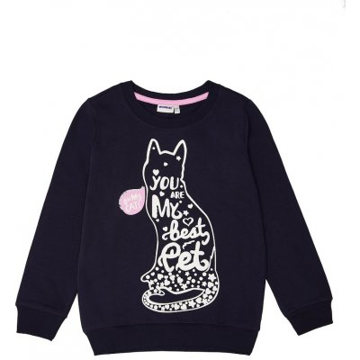 Winkiki Dívčí mikina WJG 92586 černá Černá – Zboží Dáma