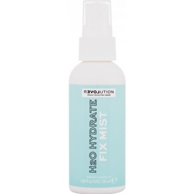 Makeup Revolution Relove H2O Hydrate Fix Mist hydratační fixační sprej a podkladová báze 50 ml – Zboží Dáma