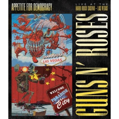 Guns N' Roses - Appetite For Democracy - Live At The Hard Rock Casino DVD – Hledejceny.cz