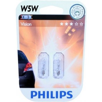 Philips Vision 12961B2 W5W W2,1x9,5d 12V 5W