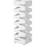 SONGMICS Kovový stojan na deštníky 15.5x15.5x49cm Bílá – Zboží Dáma