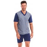 Taro Roman 001 pyžamo krátké tmavě modrá – Zboží Dáma