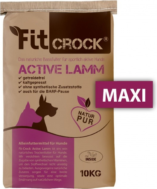 cdVet Fit-Crock Active Maxi Jehněčí lisované za studena 10 kg